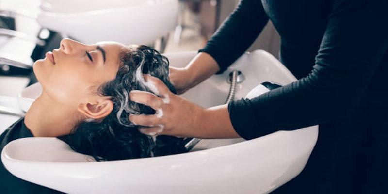 Woman Healthy Hair Treatment